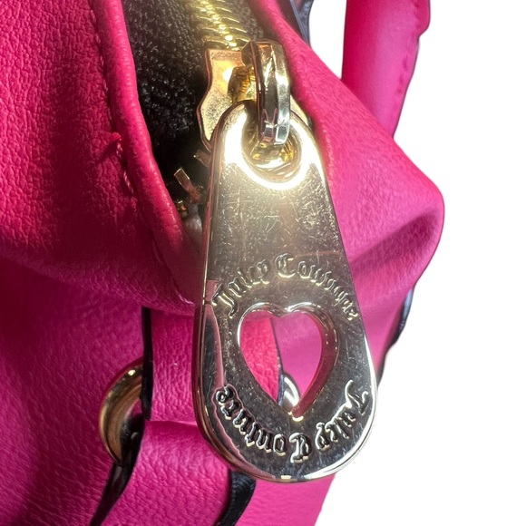 Juicy Couture Los Angeles NWT Pink Signature Juicy Satchel Crossbody Bag (P060) - Picture 9 of 9